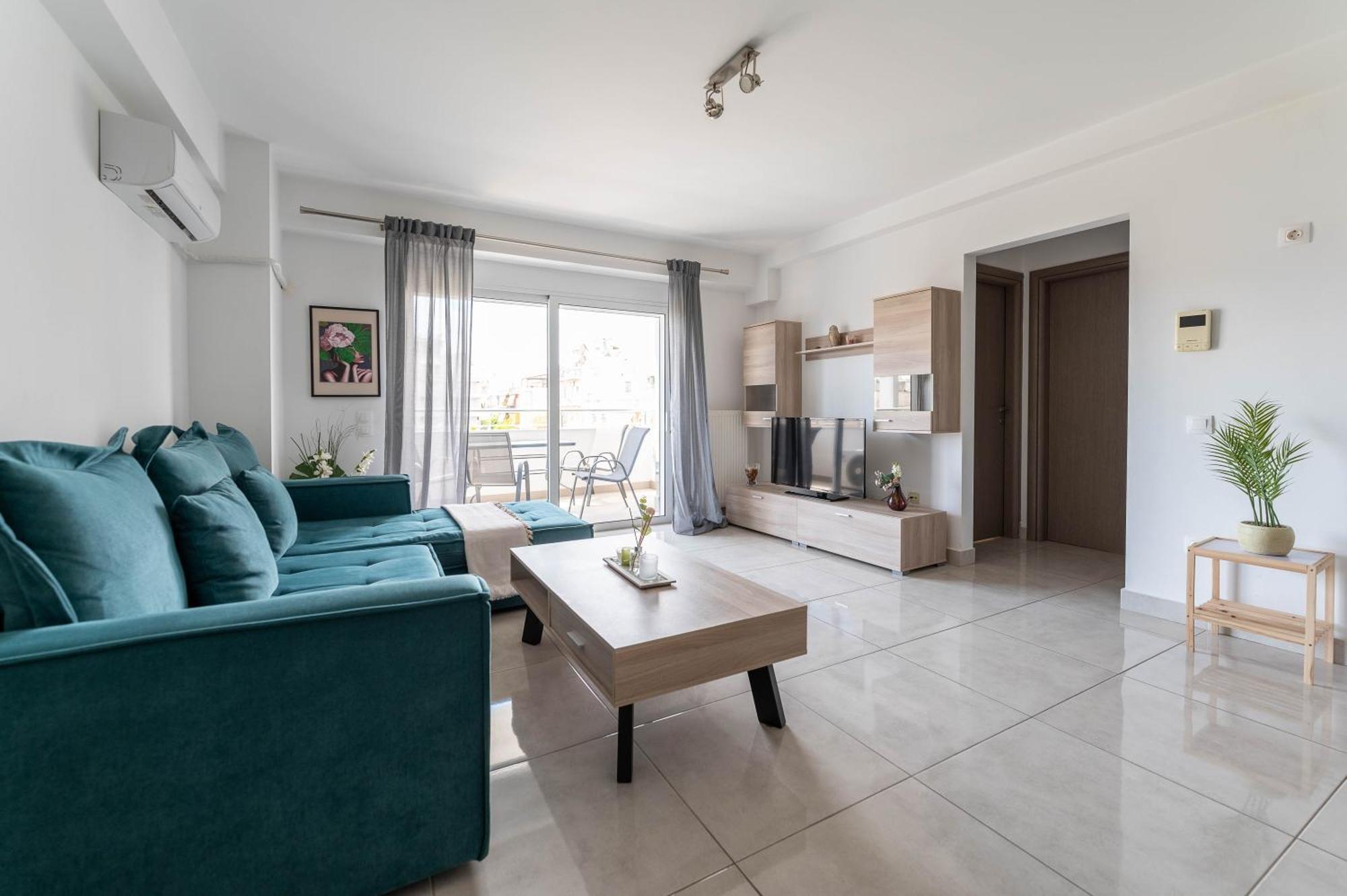 Modern Spacious Apartment Located In Piraeus Buitenkant foto